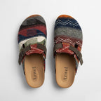 Handmade Moroccan Kilim Clogs