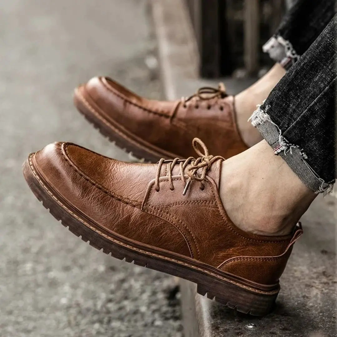 Trenton Men's Genuine Leather Shoes