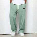 Breathable Adjustable-Waist Straight Lace Pants