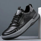 Lusso Italiana Men's Genuine Leather Sneakers