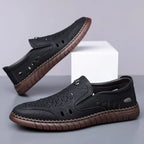 Carver Men's Genuine Leather Loafers