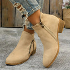 Joanna Women's Zipper Boots