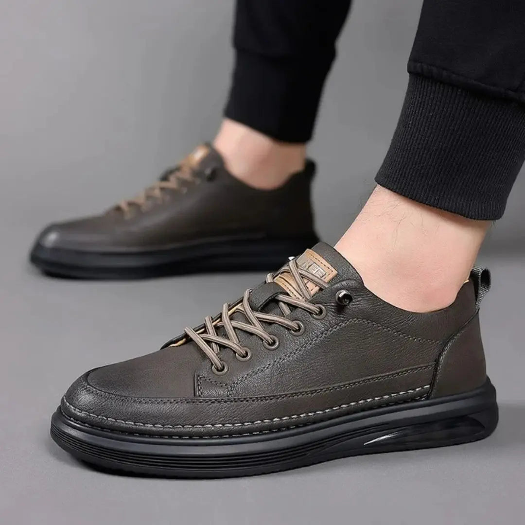 Carson Men's Genuine Leather Sneakers
