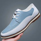 Thornbury Men's Two-Tone Leather Brogue Shoes