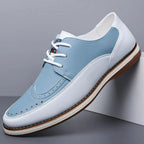 Thornbury Men's Two-Tone Leather Brogue Shoes