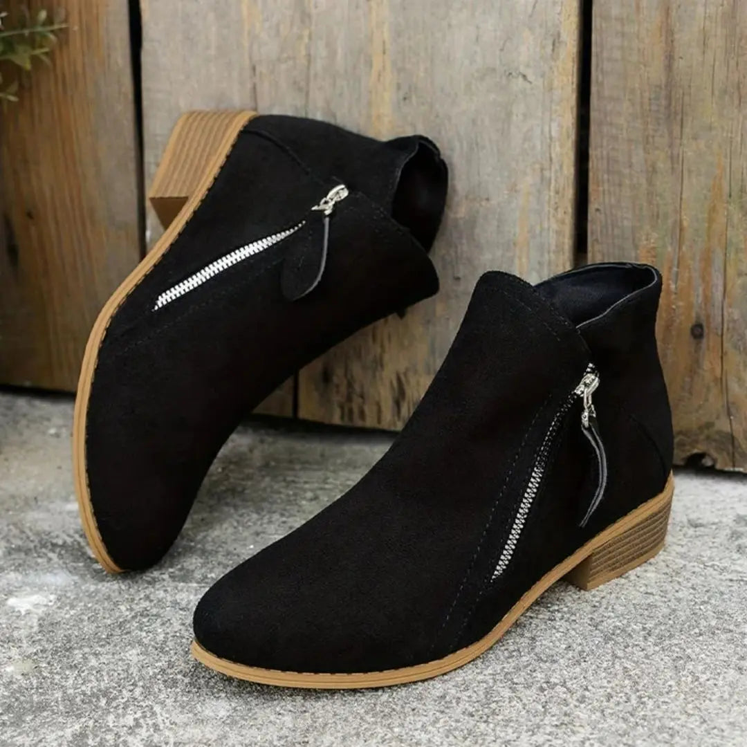 Joanna Women's Zipper Boots