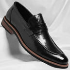 Veneto Men's Italian Penny Loafers