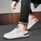 Lusso Italiana Men's Genuine Leather Sneakers