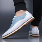 Thornbury Men's Two-Tone Leather Brogue Shoes