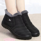 Snowberry Women's Fur-Lined Waterproof Ankle Boots