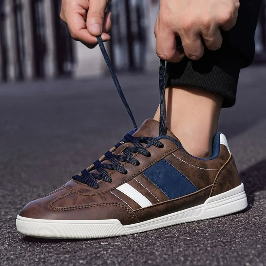 Torino Men's Vintage Court Sneakers
