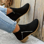 Joanna Women's Zipper Boots