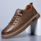 Lombardi Men's Genuine Leather Sneakers