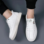 Lombardi Men's Genuine Leather Sneakers