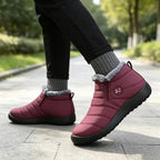 Snowberry Women's Fur-Lined Waterproof Ankle Boots