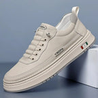 Lucetti Men's Genuine Leather Sneakers