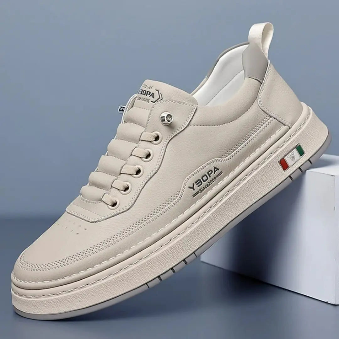 Lucetti Men's Genuine Leather Sneakers