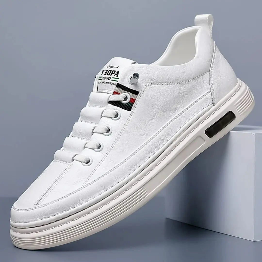 Lombardi Men's Genuine Leather Sneakers