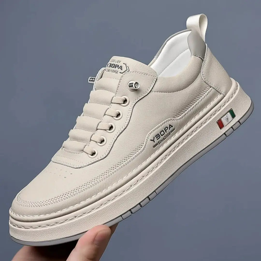 Lucetti Men's Genuine Leather Sneakers
