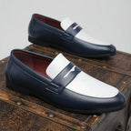 Lugano Men's Italian Penny Loafers