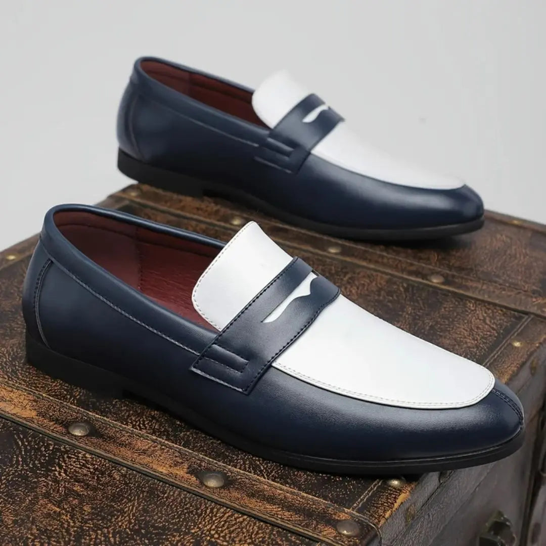 Lugano Men's Italian Penny Loafers