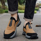 Men's Waterproof Slip-On Walking Shoes with Arch Support