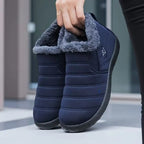 Snowberry Women's Fur-Lined Waterproof Ankle Boots