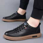 Lombardi Men's Genuine Leather Sneakers