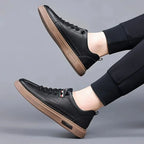 Lombardi Men's Genuine Leather Sneakers