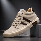 Redline Men's Bold Stripe Street Canvas Sneakers