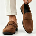 Benson Men's Suede Slip-On Loafers