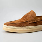Positano Men's Suede Espadrille Driving Loafer