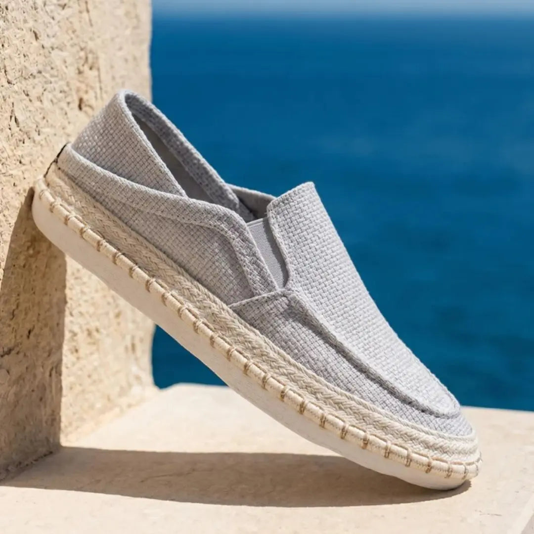 Capri Men's Woven Espadrille Slip-Ons