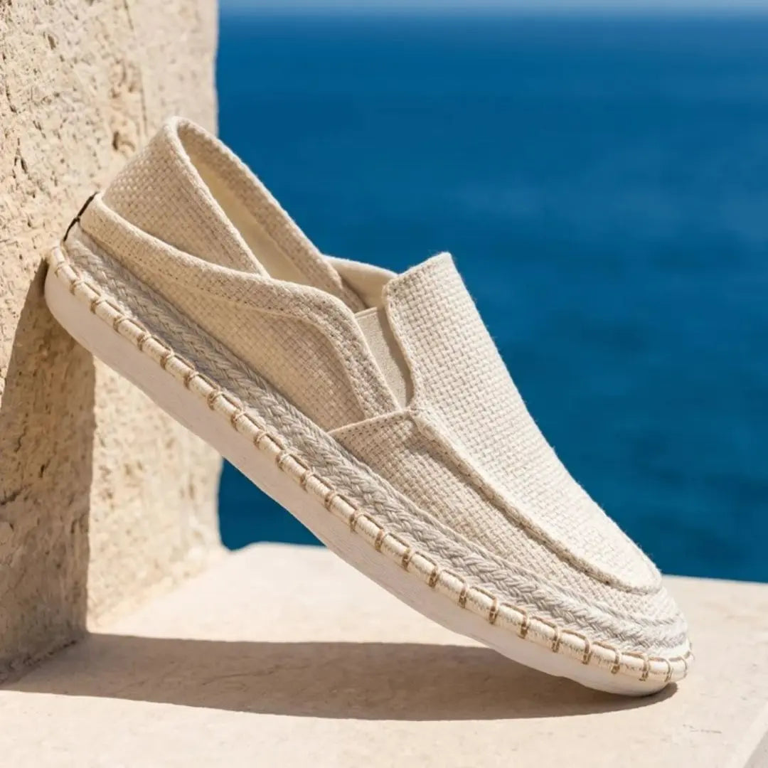 Capri Men's Woven Espadrille Slip-Ons