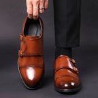 Montero Men's Double Buckle Loafers