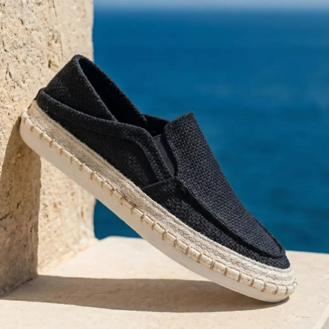 Capri Men's Woven Espadrille Slip-Ons