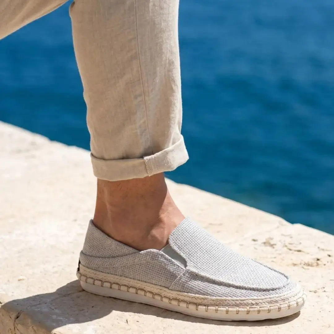 Capri Men's Woven Espadrille Slip-Ons
