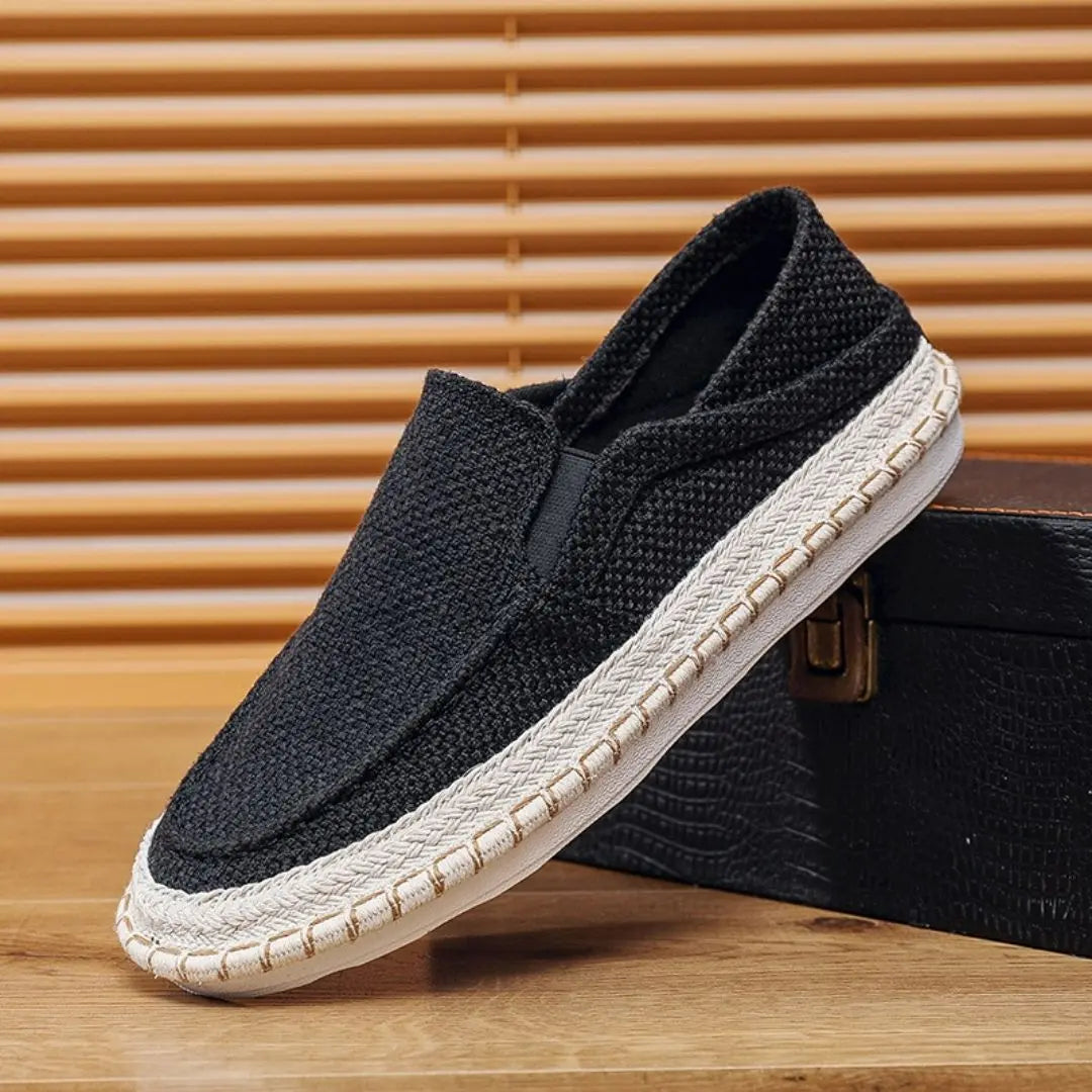 Capri Men's Woven Espadrille Slip-Ons
