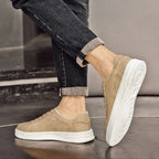 Canyon Men's Genuine Leather Sneakers