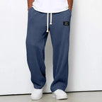 Breathable Adjustable-Waist Straight Lace Pants