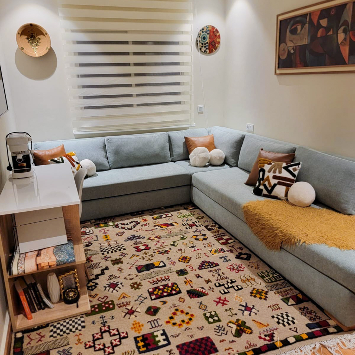 Custom Taznakht Rug