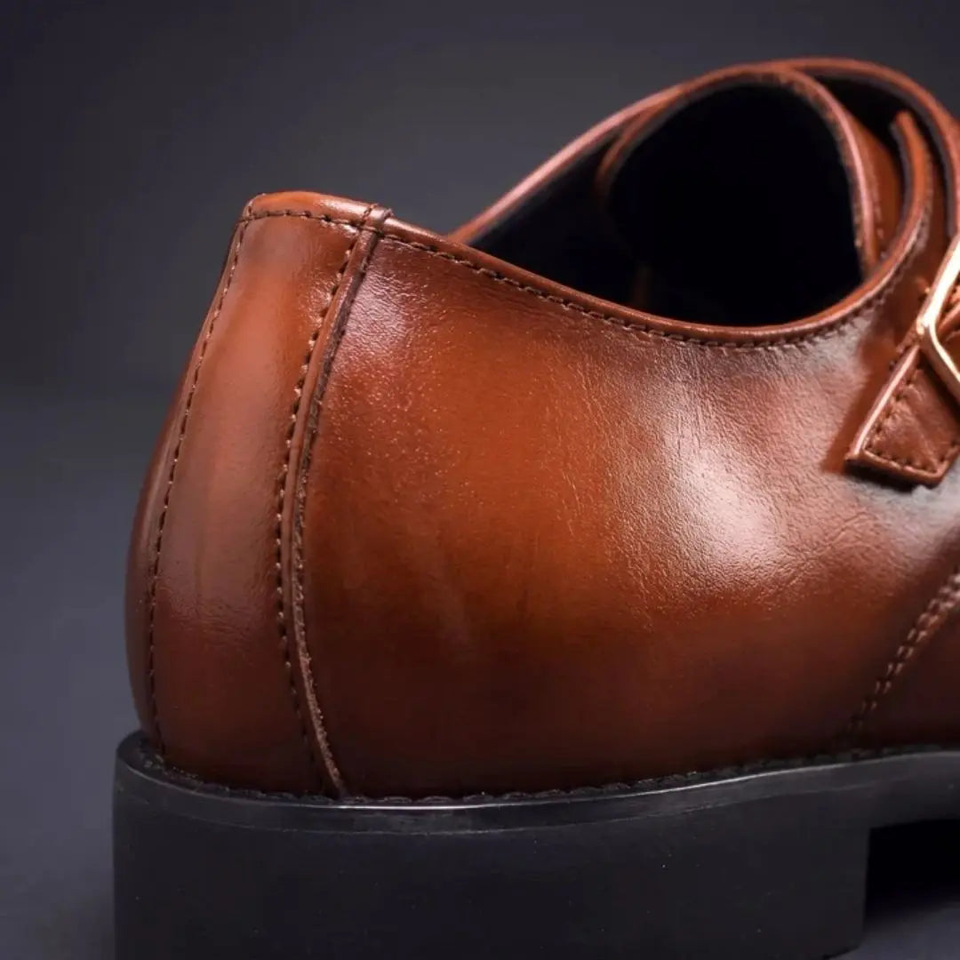 Montero Men's Double Buckle Loafers