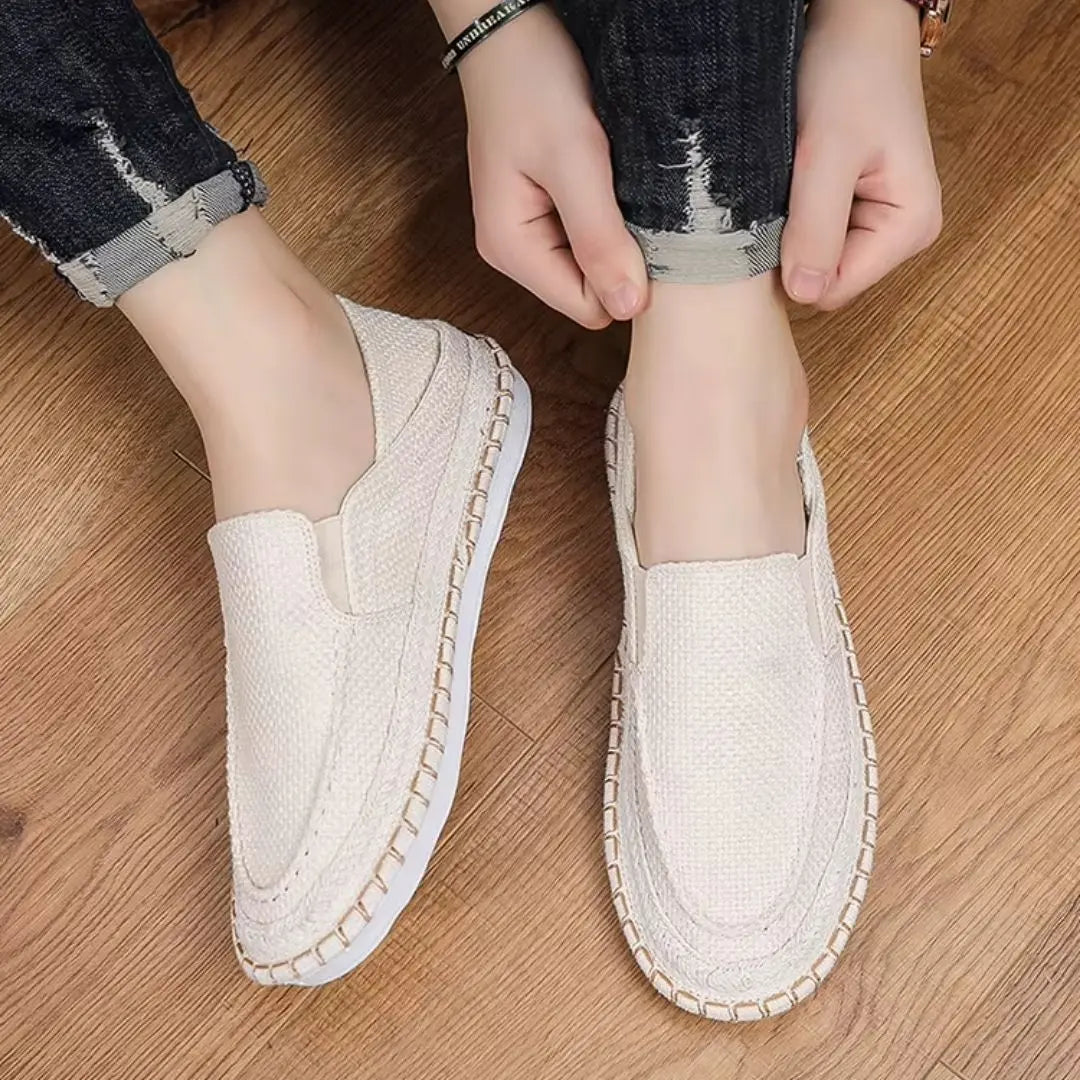 Capri Men's Woven Espadrille Slip-Ons