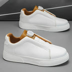 Carlton Men's Leather Sneakers with Rotary Lace