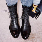 Sophia Women's Lace-Up Ankle Boots