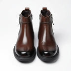 The Ironwood Men's Leather Side-Zip Dress Boot