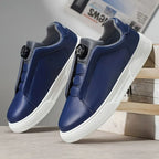 Carlton Men's Leather Sneakers with Rotary Lace
