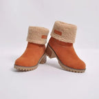 Snowdrift Women's Fur-Lined Mid-Tube Boots
