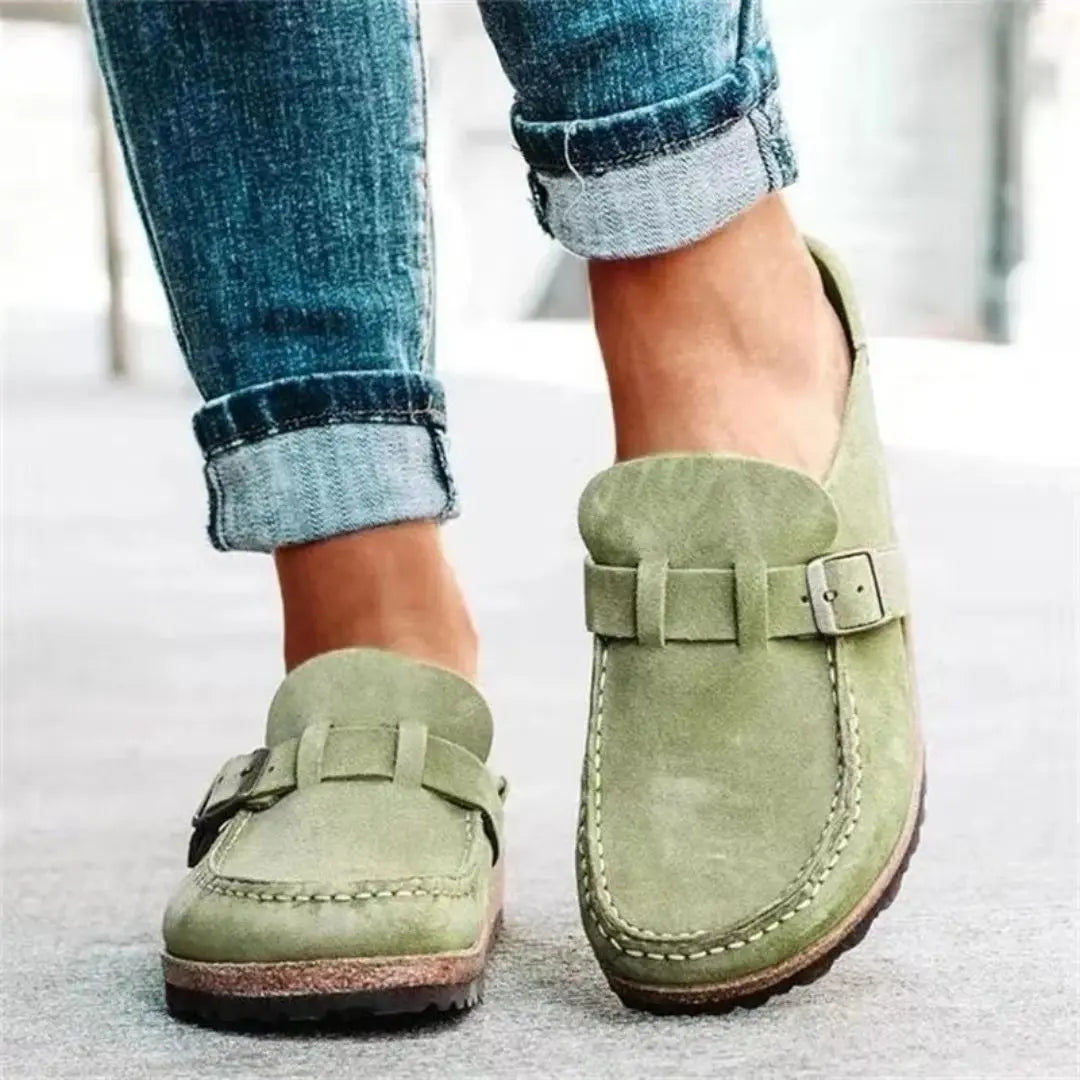 Bellmore Women's Suede Slip-On Loafers