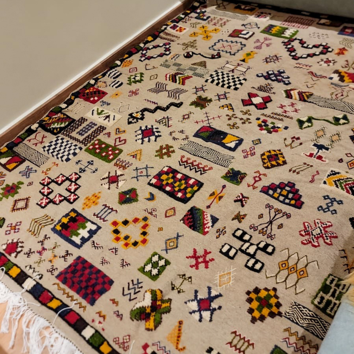 Custom Taznakht Rug